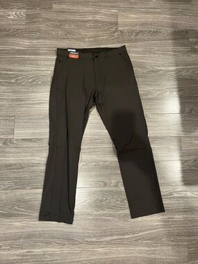 Momentum Pants Dark Olive Slim Utility Pants-Copper & Oak